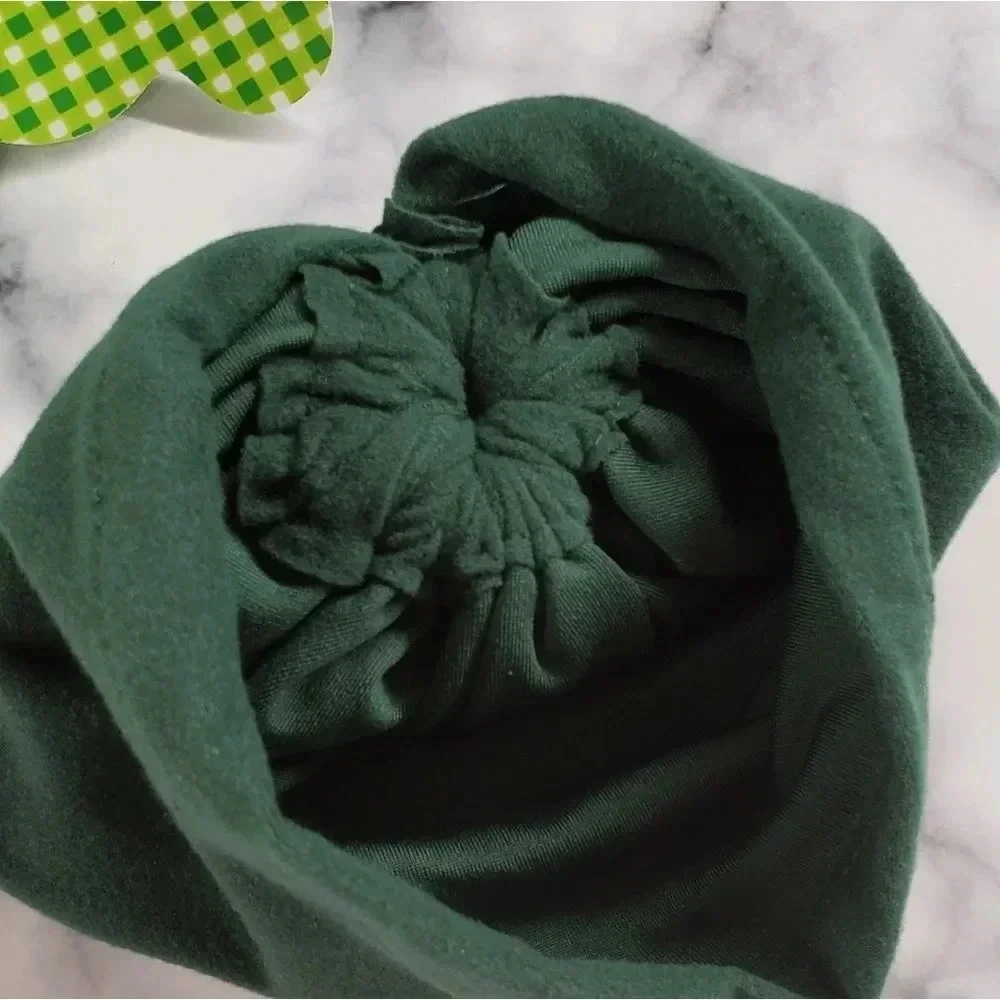 Green Baby Topknot Hat Headband